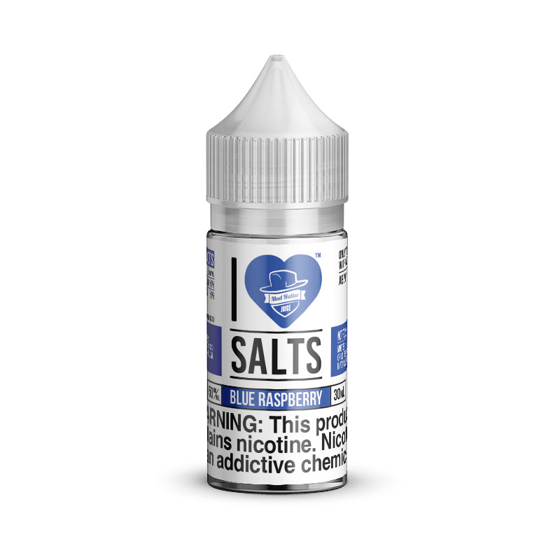 I love salts - Blue Raspberry 30ml Bottle | MadVapes