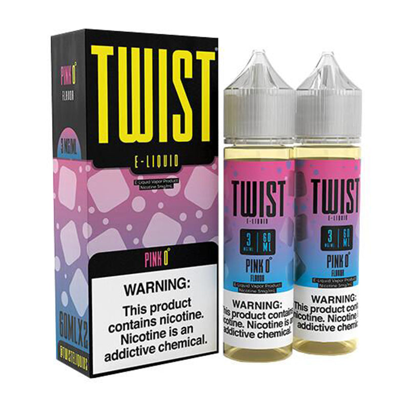 Twist E-Liquids 120ml - Pink 0 Twin Pack | MadVapes