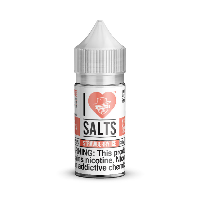 I Love Salts - Strawberry Ice 30ml Bottle | MadVapes