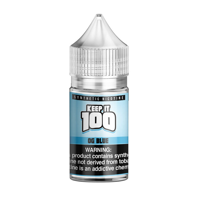 Keep it 100 Synthetic Salt - 30ml Bottle - OG Blue
