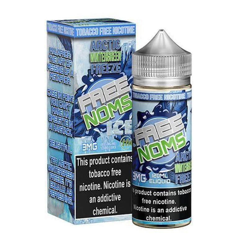 Free Noms - 120ml Bottle - Lychee Arctic Wintergreen Freeze