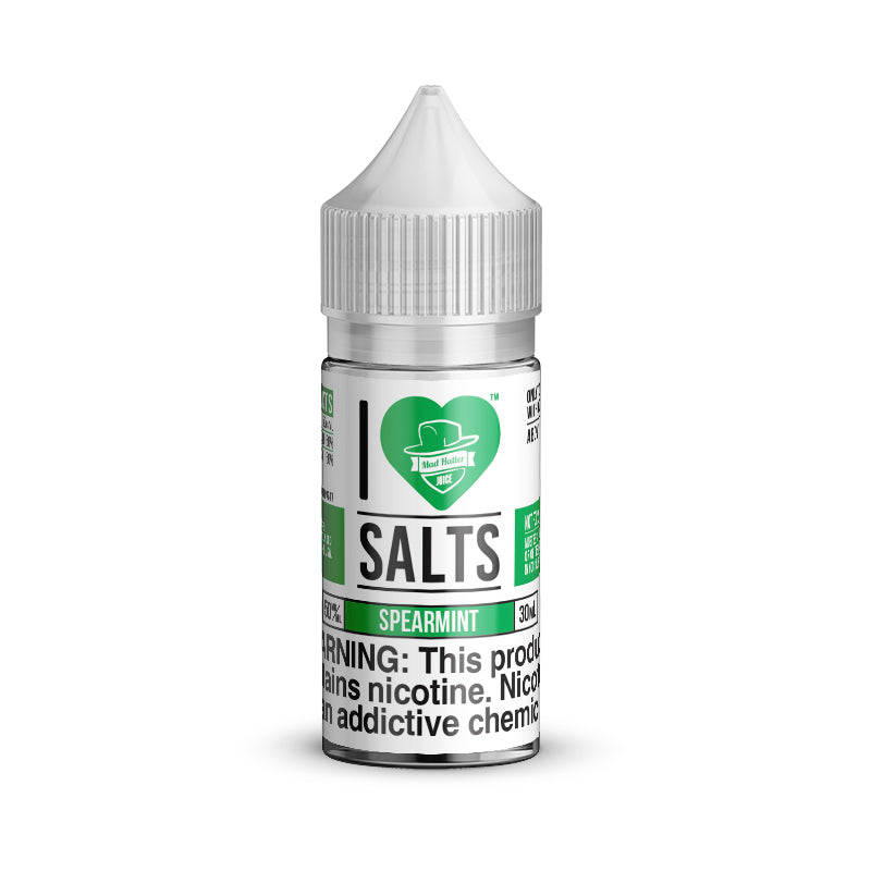 I Love Salts - Spearmint 30ml Bottle | KureVapes