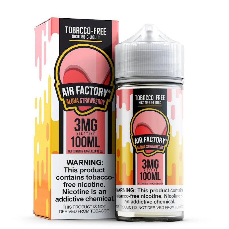 Air Factory Synthetic - 100ml Bottle - Aloha Strawberry