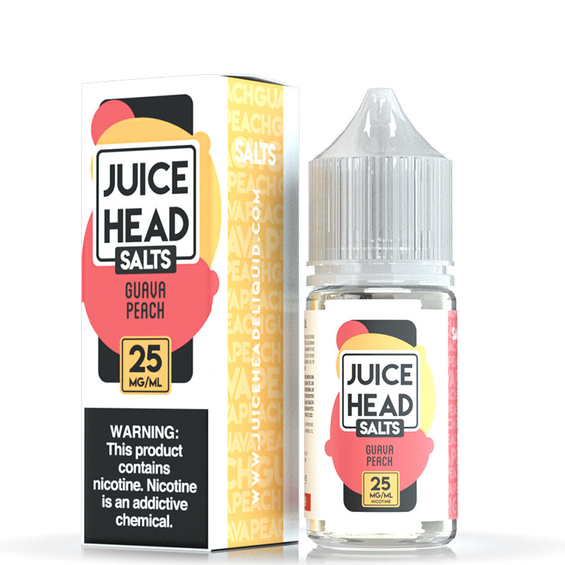 Juice Head Salt - Guava Peach | MadVapes