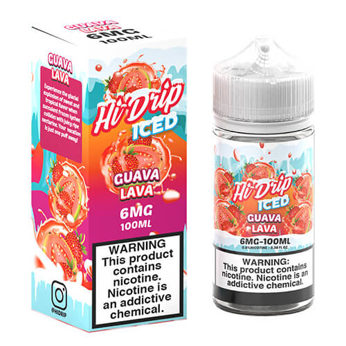 Hi Drip eJuice ICED - Iced Guava Lava