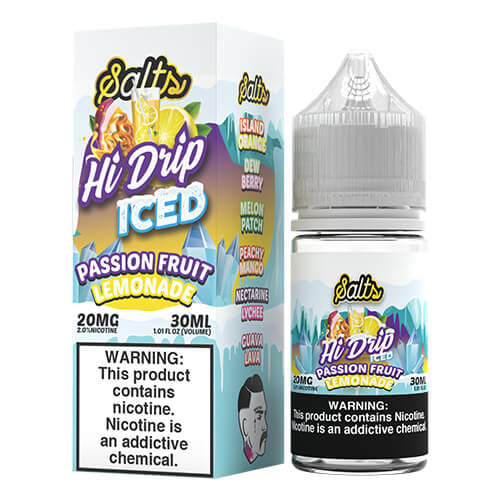 Hi-Drip Salts Passion Fruit Lemonade Ice | MadVapes
