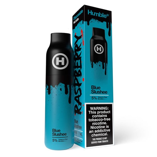 Humble Juice Co. Tobacco-Free Nicotine Disposable Vape Blue Slushee | MadVapes