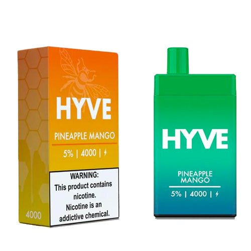 Hyve 4K Pineapple Mango Disposable Vape Pen - eJuice.Deals