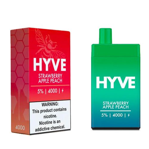 Hyve 4K Strawberry Apple Peach Disposable Vape Pen - eJuice.Deals