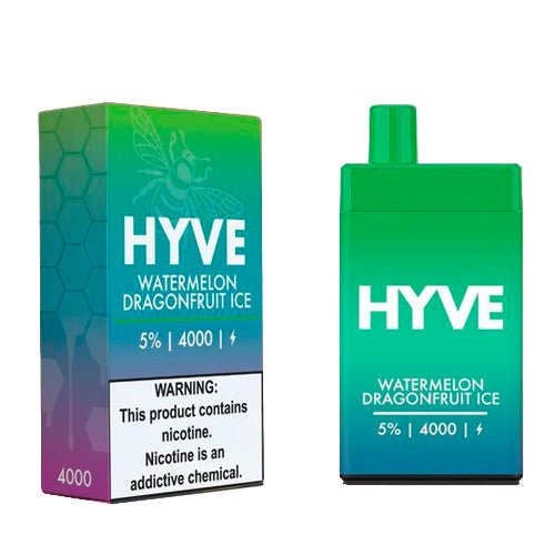 Hyve 4K Watermelon Dragonfruit Ice Disposable Vape Pen - eJuice.Deals