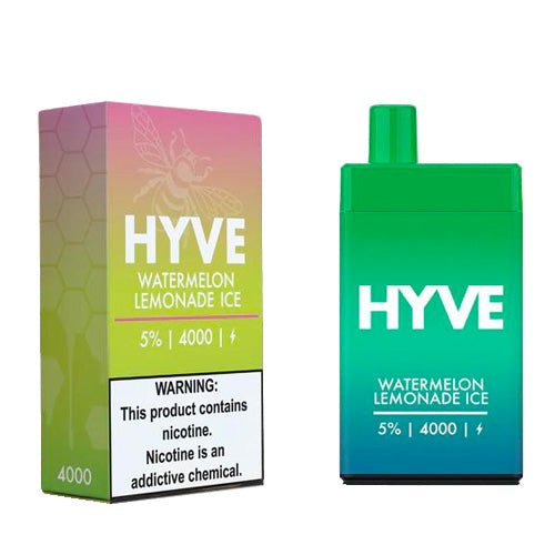Hyve 4K Watermelon Lemonade Ice Disposable Vape Pen - eJuice.Deals
