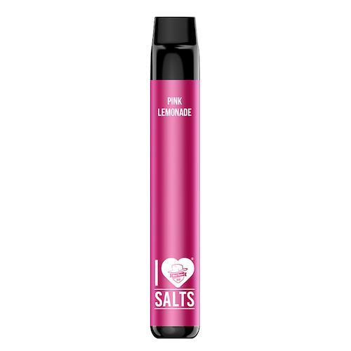 I Love Salts Synthetic Pink Lemonade Disposable Vape Pen - eJuice.Deals