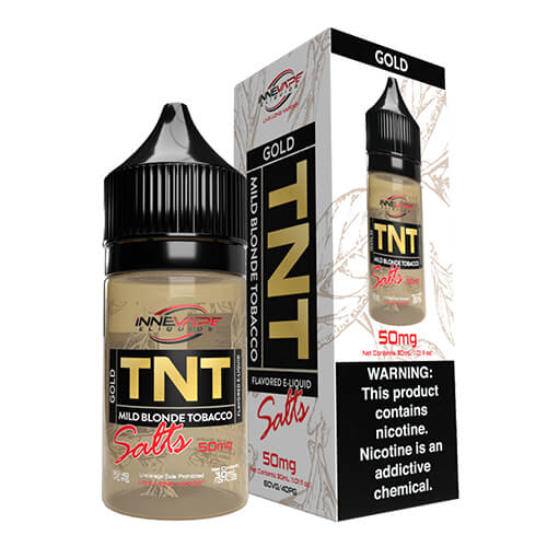 Innevape Tobacco-Free Salts - TNT The Next Tobacco Gold Menthol | MadVapes