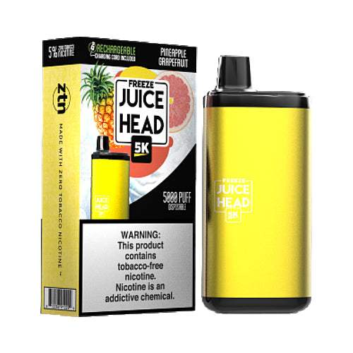 Juice Head 5000 Disposable Pineapple Grapefruit Freeze | MadVapes