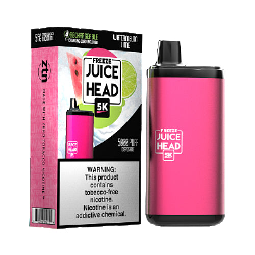 Juice Head 5000 Disposable Watermelon Lime Freeze | MadVapes