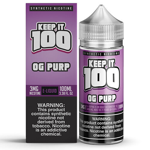 Keep It 100 OG Purp Ejuice | MadVapes