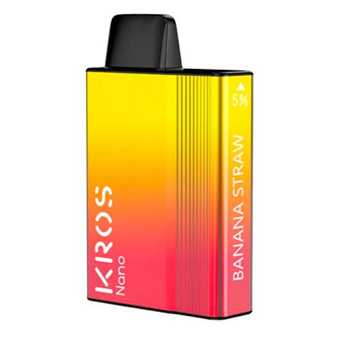 KROS Nano Banana Straw Disposable Vape Pen - eJuice.Deals