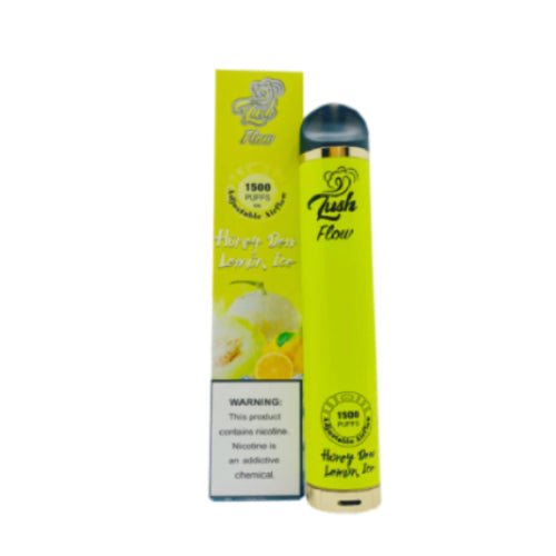 Lush 1500 Flow Honeydew Lemon Ice Disposable Vape Pen - eJuice.Deals