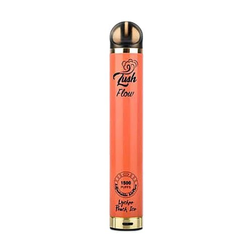 Lush 1500 Flow Lychee Peach Ice Disposable Vape Pen - eJuice.Deals