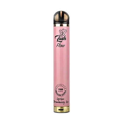 Lush 1500 Flow Lychee Strawberry Ice Disposable Vape Pen - eJuice.Deals
