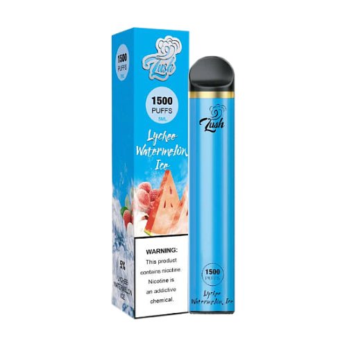 Lush 1500 Flow Watermelon Ice Disposable Vape Pen - eJuice.Deals