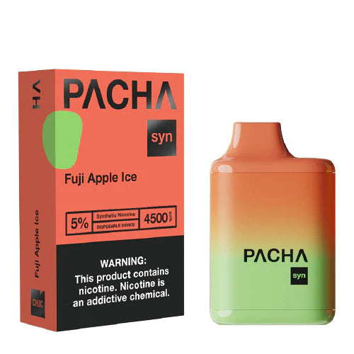 Pachamama Disposable 4500 Fuji Apple Ice | MadVapes