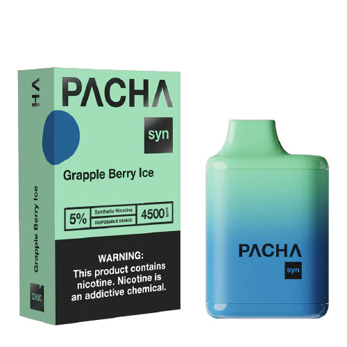 Pachamama Disposable 4500 Grapple Berry Ice | MadVapes