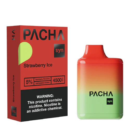 Pachamama Disposable 4500 Strawberry ice | MadVapes