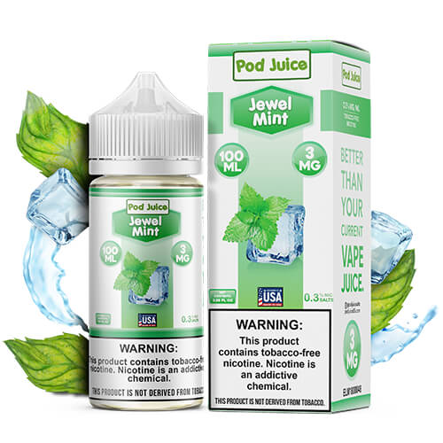 Pod Juice Synthetic Jewel Mint 100ml | Madvapes