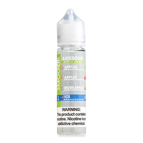 Smoozie Synthetic Awesome Apple Sour ICE eJuice | eJuice Direct