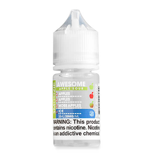 Smoozie Synthetic SALT Awesome Apple Sour ICE eJuice | eJuice Direct