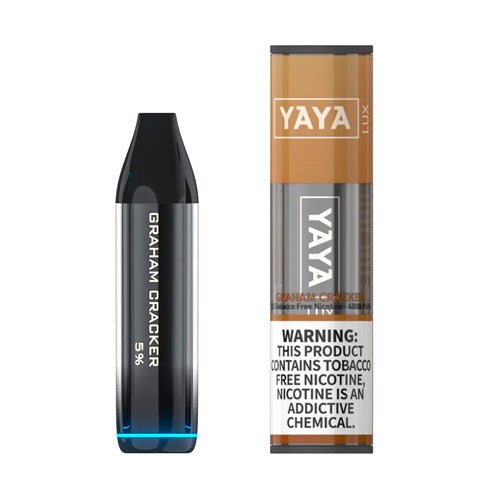 YAYA LUX 4000 NTN Graham Craker Disposable Vape Pen - eJuice.Deals