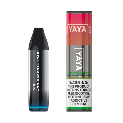 YAYA LUX 4000 NTN Kiwi Strawberry Disposable Vape Pen - eJuice.Deals