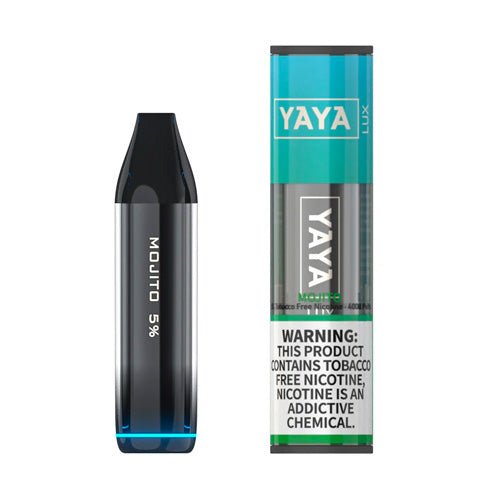 YAYA LUX 4000 NTN Mojito Disposable Vape Pen - eJuice.Deals