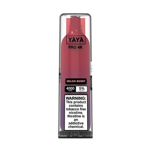 YAYA Pro 4K NTN Melon Berry Disposable Vape Pen - eJuice.Deals