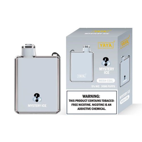 YAYA Square 3000 NTN Mystery Ice Disposable Vape Pen - eJuice.Deals