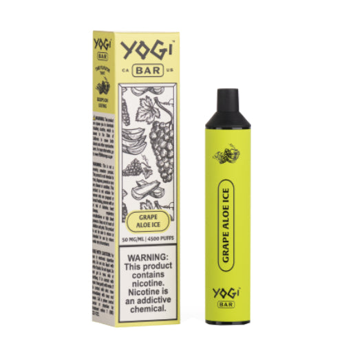 Yogi Bar Disposable Grape Aloe Ice | MadVapes